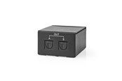 Components for loudspeakers - Nedis ASPL2512BK audio splitter - ASPL2512BK