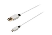 USB kabel - Nedis Lightning cable - Lightning / USB - 1 m - CCBW39300WT10