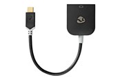 Skærmkabel - Nedis USB-C 3.1 Adapter Cable - USB / VGA adapter - 24 pin USB-C to HD-15 (VGA) - 20 cm - CCBW64852AT02