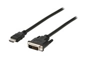 Skærmkabel - Nedis adapter cable - HDMI / DVI - 3 m - CCGB34800BK30
