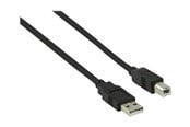 USB kabel - Nedis - USB cable - USB to USB Type B - 5 m - CCGB60100BK50