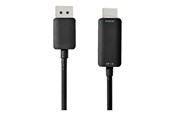 Skærmkabel - Nedis adapter cable - DisplayPort / HDMI - 2 m - CCGP37104BK20