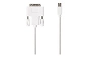 Skærmkabel - Nedis - video adapter cable - Mini DisplayPort to DVI-D - 2 m - CCGP37700WT20