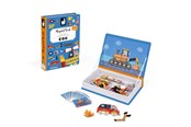 Kreativt Legetøj - Janod - Magneti'Book - Racers - 50 magnets - LKJ2715