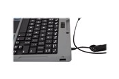 Tastatur - Gamber-Johnson LLC Gamber Johnson Rugged Lite - keyboard - with touchpad - QWERTY - US - Tastatur - Amerikansk engelsk - Grå - 7160-1449-00