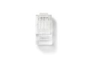 Kabler - diverse - Nedis RJ45 Connector | RJ45 Pass Through | Stranded UTP CAT5 - CCGB89331TP