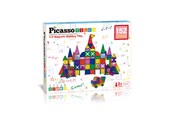 Konstruktionslegetøj - PicassoTiles 152pc Magnetic Tiles set - PT152