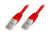 Netværkskabel - DIGITUS Ecoline patch cable - 5 m - red - Rød - 5m - DK-1511-050/R