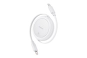 USB kabel - Baseus Free2Pull Mini USB-C to USB-C 60W 1 (white) - P10364500211-01