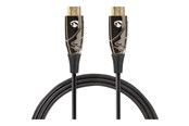 Skærmkabel - Nedis HDMI cable with Ethernet - HDMI / audio - 100 m - CVBG3400BK1000