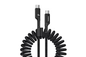 USB kabel - Baseus Fast Charging Cable USB-C to USB-C Fish-Eye - 100watt - 1m coilled - Black - P10320203111-00