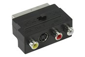 Skærmkabel - Nedis video / audio adaptor - S-Video / composite video / audio - CVGB31902BK