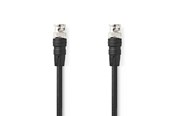 Antennekabel/stik - Nedis CVGL01000BK20 coaxial cable - CVGL01000BK20