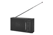 DAB, netværks- og clockradio - Nedis RDFM1200BK - portable radio - AM/FM - Mono - RDFM1200BK