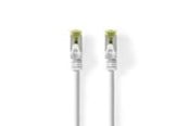 Netværkskabel - Nedis CAT7 Network Cable | S/FTP | RJ45 Male | RJ45 Male - Hvid - 0.25m - CCGL85420WT025