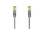 Netværkskabel - Nedis Cat 8.1 Network Cable | S/FTP | RJ45 Male | RJ45 Male - Grå - 10m - CCGL85520GY100
