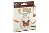 Kreativitet & Hobbyartikler - Creative Craft Group Craft ID - Mini embroidery kit - Butterfly (CR1710 - CR1710/GE