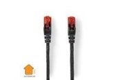 Netværkskabel - Nedis CAT6 Network Cable | RJ45 Male | RJ45 Male | U/UTP | 75.0 m - Sort - 5m - CCGL85900BK750