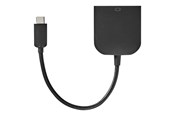 Skærmkabel - Nedis USB-C 3.1 Adapter Cable - USB / DVI cable - 24 pin USB-C to DVI-D - 20 cm - CCGP64552BK02