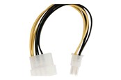 Strømkabel (intern) - Nedis - power cable - 4 PIN internal power to PCI Express - 15 cm - CCGP74060VA015