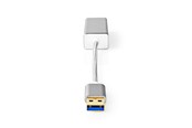 Netværksadapter (netkort, printserver mv.) - Nedis USB Network Adapter USB 3.2 Gen1 1Gbps USB-A Male RJ45 Female 0.20 m - CCTB61950AL02