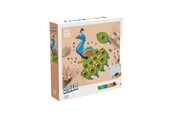 Puslespil - Plus-Plus - Puzzle By Number Peacock 800pcs - (3931) Blok - 5710409107600