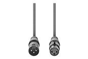 Audio kabel - Nedis OnStage series audio extension cable - 20 m - COTG15010GY200