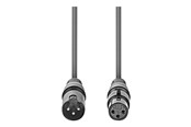 Skærmkabel - Nedis OnStage series DMX cable - 10 m - COTG15012GY100
