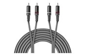 Audio kabel - Nedis OnStage series audio cable - 1.5 m - COTH24200GY15