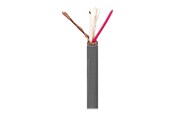 Kabler - diverse - Nedis bulk microphone cable - 100 m - COTR15010GY100