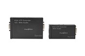 Repeater, boostere, bridges & transceiver - Nedis CREP5930BK - transmitter and receiver - video/audio extender - VGA - CREP5930BK