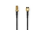 Antennekabel/stik - Nedis CSGB02010BK50 coaxial cable - CSGB02010BK50