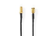 Antennekabel/stik - Nedis CSGB02020BK05 coaxial connector - CSGB02020BK05