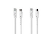 Antennekabel/stik - Nedis CSGB4500WT30 coaxial cable - CSGB4500WT30