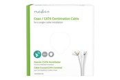 Kabler - diverse - Nedis Coax / CAT6 Combination Cable - bulk aerial/network cable - 50 m - CSGG4500WT500