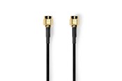 Antennekabel/stik - Nedis CSGL02000BK10 coaxial cable - CSGL02000BK10