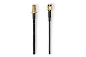 Antennekabel/stik - Nedis CSGL02210BK20 coaxial cable - CSGL02210BK20