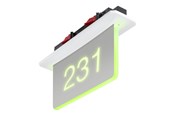 Smart Home - Crestron Electronics Crestron SSC-100-EL - without engraving - meeting room availability sign - grey - SSC-100-EL