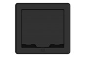 Kabler - diverse - Crestron Electronics Crestron FT2-700-MECH-PTL-B FlipTop FT2 Series - outlet box - cable management system 700 size mechanical pass-through lid - black - FT2-700-MECH-PTL-B
