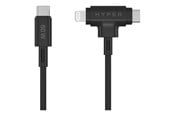 USB kabel - Hyper Juice Lightning cable - Lightning / USB - 1.5 m - HJ4010BKGL