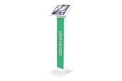Skærmholder - Compulocks iPad Pro M4/iPad Air M2 2024 Enclosure Brandable Floor Stand - Apex BrandMe - 140W11PAPX4W