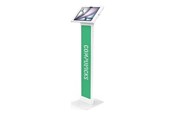 Skærmholder - Compulocks enclosure - for tablet - brandable - white - 140W13PAPX4W