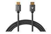 Skærmkabel - Nedis HDMI cable with Ethernet - 5 m - CVTB34000GY50