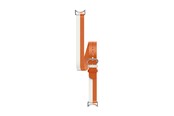 Smartwatch - Tilbehør - Xiaomi Dual-tone Leather Strap - White and Orange - BHR8724GL