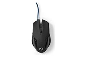 Mus - Nedis Gaming - mouse - USB - black - Mus - Optisk - 6 knapper - Sort - GMWD110BK