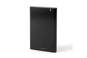 Harddisk - tilbehør - Nedis HDDE25410BK storage drive enclosure - HDDE25410BK