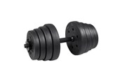 Sport & Fitness - ASG Justerbar Håndvægt 15 kg. - Vinyl - ASG4205IONE SIZE