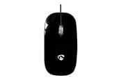 Mus - Nedis - mouse - USB - black - Mus - Optisk - 3 knapper - Sort - MSWD200BK