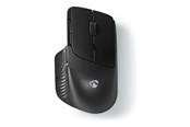 Mus - Nedis - mouse - black - Mus - Optisk - 6 knapper - Sort - MSWS510BK