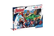 Puslespil - Clementoni Jigsaw Puzzle Super Color Avengers 104pcs. Floor - 25718
